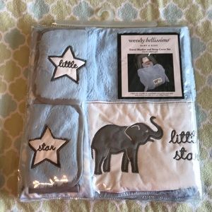 NEW Baby Travel Blanket and Strap Covers